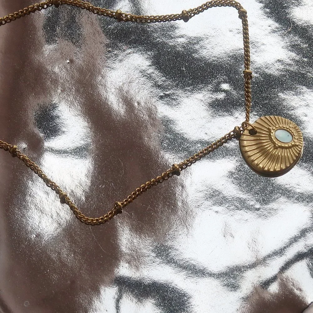 NEW 18K Gold Plated Luxury Shell Necklace
